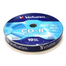 Диск CD-R Verbatim 700Mb 52х SP10