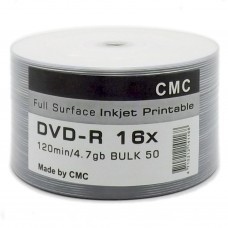 Диск DVD-R CMC 4.7GB 16x SP50 Print
