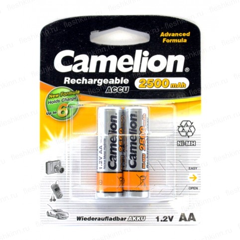 Аккумулятор Camelion AA, HR06 2500mAh Ni-Mh BP2 (24)