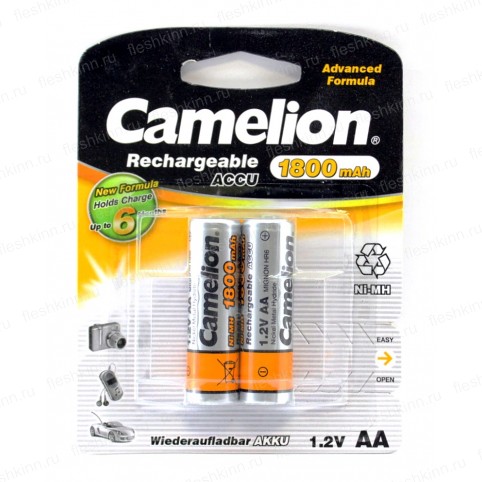 Аккумулятор Camelion AA, HR06 1800mAh Ni-Mh BP2 (24)