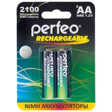Аккумулятор Perfeo AA, HR06 2100mAh Ni-Mh BP2