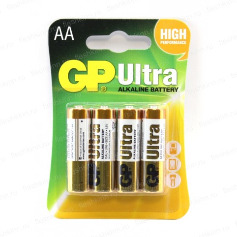 Батарейка GP Ultra AA, LR06 BP4 (40)