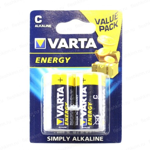 Батарейка Varta Energy C, LR14 BP2 (20)