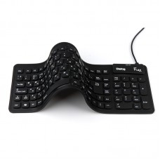 Клавиатура проводная Dialog Flex KFX-03U силиконовая (USB)
