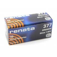 Батарейка Renata R377, SR626SW BP10 (100)