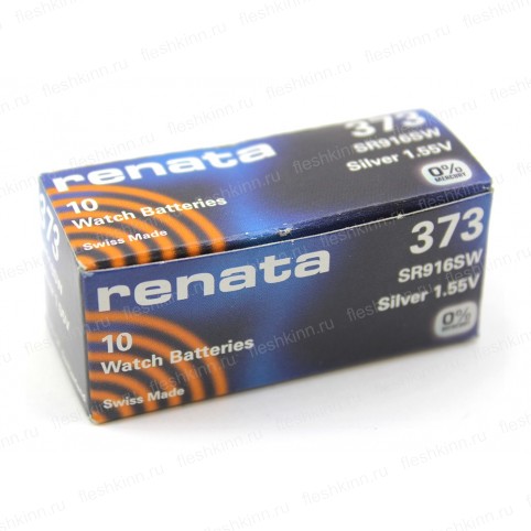 Батарейка Renata R373, SR916SW BP10 (100)