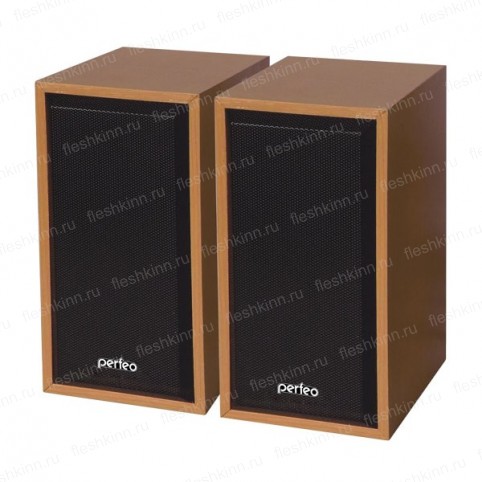 Колонки 2.0 Perfeo Cabinet PF-84-WD, 6Вт