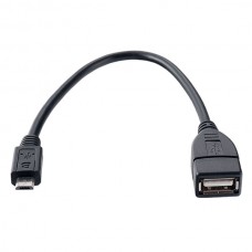 Кабель OTG USB A(F) - microUSB(M) Perfeo (U4202), 0.2м