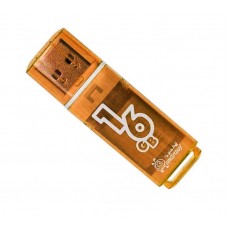 USB накопитель SmartBuy Glossy 16GB USB2.0, оранжевый