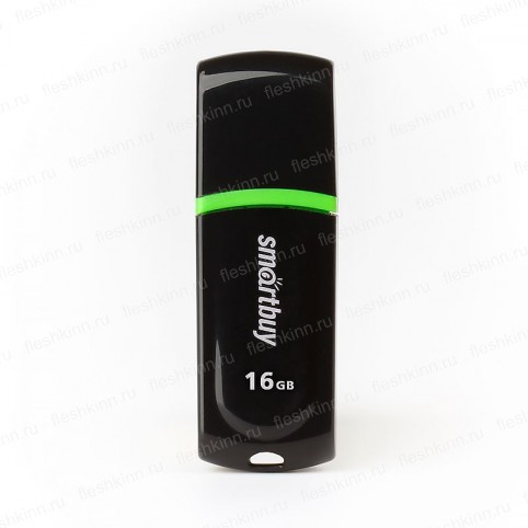 USB накопитель SmartBuy Paean 16GB USB2.0, чёрный