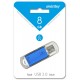 USB накопитель SmartBuy V-Cut 8GB USB2.0, синий