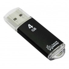 USB накопитель SmartBuy V-Cut 4GB USB2.0, чёрный