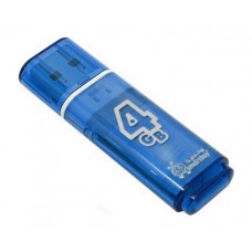 USB накопитель SmartBuy Glossy 4GB USB2.0, синий