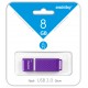 USB накопитель SmartBuy Quartz 8GB USB2.0, фиолетовый
