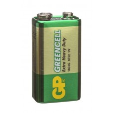 Батарейка GP Greencell 6R61, 6F22, крона SR1 (10)
