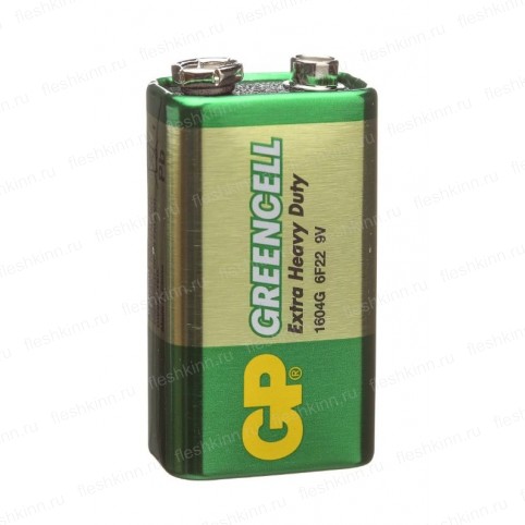 Батарейка GP Greencell 6R61, 6F22, крона SR1 (10)