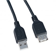 Кабель USB A(M) - USB A(F) удлинитель Perfeo (U4502), 1м