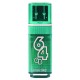 USB накопитель SmartBuy Glossy 64GB USB2.0, зелёный