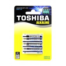Батарейка Toshiba AAA, LR03 BP4 (48)