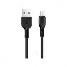 Кабель USB - microUSB Hoco X20 чёрный, 1м