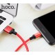 Кабель USB - Type-C Hoco X14 красный, 1м