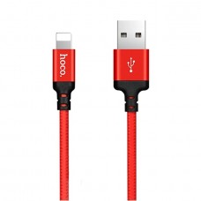 Кабель USB - 8pin Hoco X14 красный, 1м
