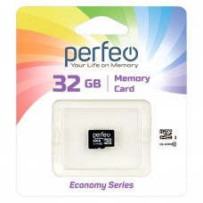 Карта памяти Perfeo Econom microSDHC 32GB class10