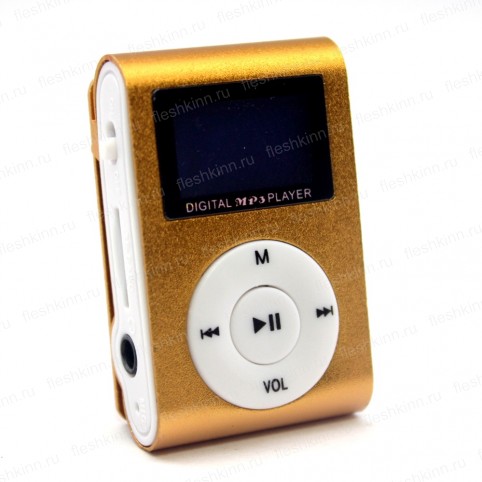 MP3-плеер NoName Music Clip Titanium MX-801OR (УЦЕНКА)