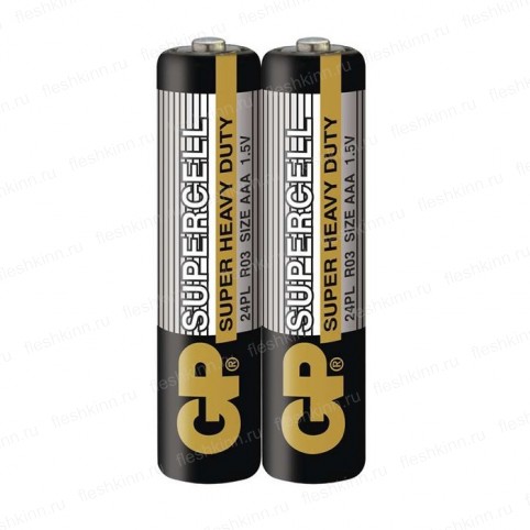 Батарейка GP Supercell AAA, R03 SR2 (40)