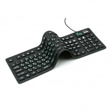 Клавиатура проводная Dialog Flex KFX-05U силиконовая (USB)