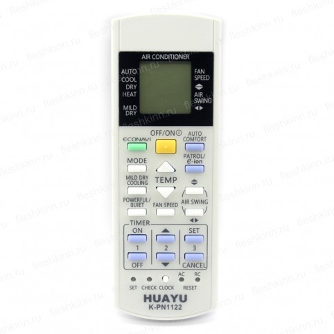 Пульт ДУ для кондиционеров Panasonic Hyayu K-PN1122 универсальный