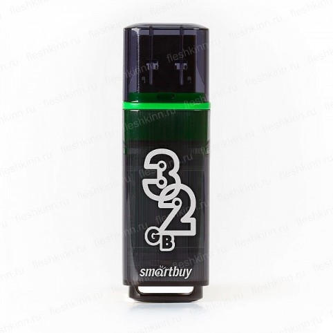 USB накопитель SmartBuy Glossy 32GB USB3.0, темно-серый