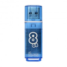 USB накопитель SmartBuy Glossy 8GB USB2.0, синий