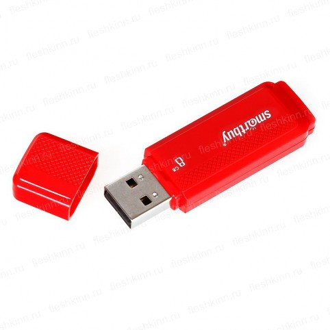 USB накопитель SmartBuy Dock 8GB USB2.0, красный