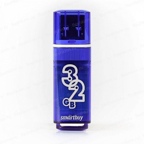 USB накопитель SmartBuy Glossy 32GB USB3.0, темно-синий