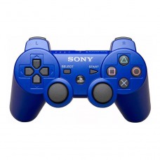 Геймпад беспроводной PS 3, синий, коробка (PS3)