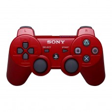 Геймпад беспроводной PS 3, красный, коробка (PS3)