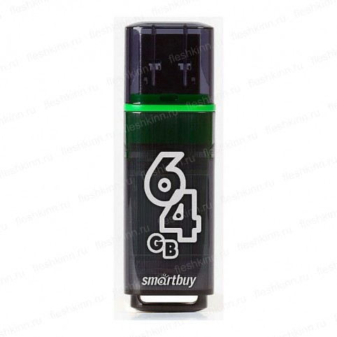 USB накопитель SmartBuy Glossy 64GB USB3.0, темно-серый
