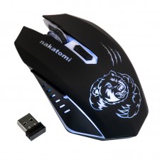 Мышь беспроводная Nakatomi MROG-15UR игровая (USB)