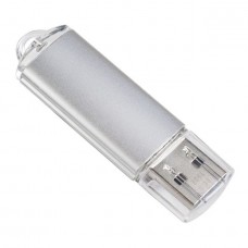 USB накопитель Perfeo E01 4GB USB2.0, серебристый