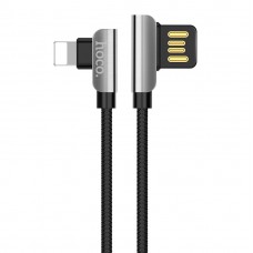 Кабель USB - 8pin Hoco U42 черный, 1.2м