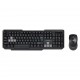 Комплект беспроводной клавиатура + мышь SmartBuy ONE SBC-230346AG-KG (USB)
