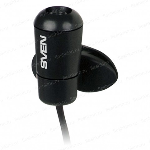 Микрофон для ПК Sven MK-170, на прищепке, черный