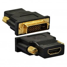 Адаптер DVI 24+1 (M) - HDMI (F) NoName A603BK