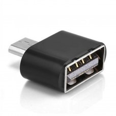 Адаптер OTG microUSB(M) - USB(F) NoName A002BK