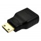 Адаптер HDMI (F) - miniHDMI (M) NoName A504BK