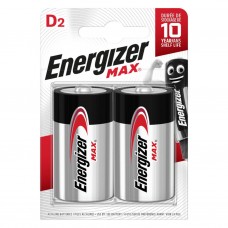 Батарейка Energizer Max D, LR20 BP2 (24)