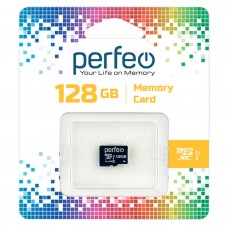 Карта памяти Perfeo microSDXC 128GB class10 UHS-I