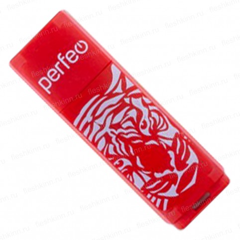 USB накопитель Perfeo C04 16GB USB2.0, Red Tiger