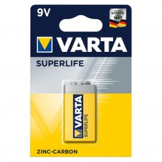 Батарейка Varta SuperLife 6R61, 6F22, крона BP1 (10)